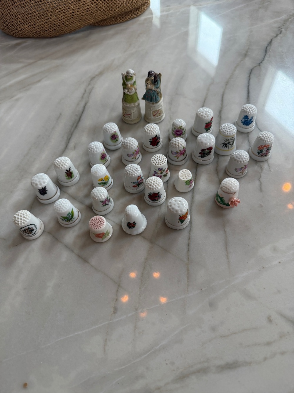 Vintage Thimble Lot of 28